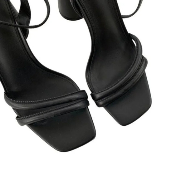 Sam Edelman Leather Kia Strappy Sandal Black Size 10 NWT - Picture 10 of 16